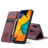 CaseMe-013 Multifunctional Retro Frosted Horizontal Flip Leather Case for Galaxy A40