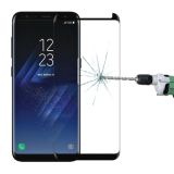 Case Friendly Screen Curved Tempered Glass Film For Galaxy S8+ / G955(Black)