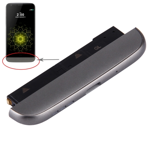 Bottom (Charging Dock + Microphone + Speaker Ringer Buzzer) Module for LG G5 / H840 / H850 / H845 / H830(Grey)