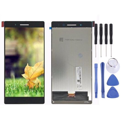 LCD Screen and Digitizer Full Assembly for Lenovo Tab 7 TB-7504(Black)