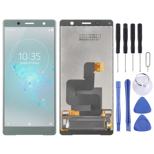 LCD Screen and Digitizer Full Assembly for Sony Xperia XZ2 Compact (Green)