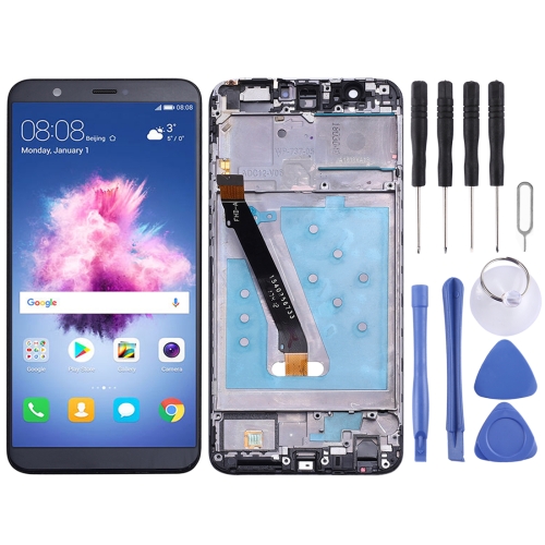 LCD Screen and Digitizer Full Assembly with Frame for Huawei P smart (Enjoy 7S)