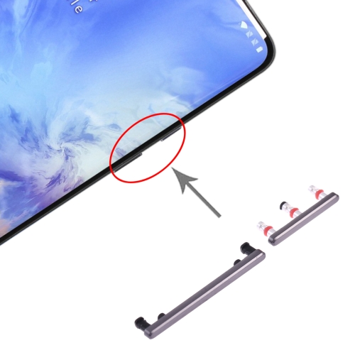 Power Button and Volume Control Button for OnePlus 7 Pro(Grey)