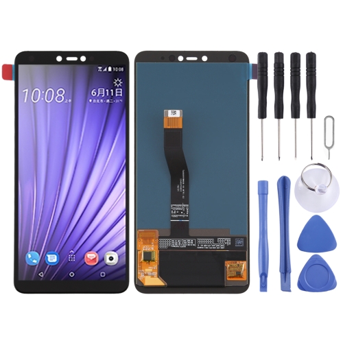 LCD Screen and Digitizer Full Assembly for HTC U19e (Black)