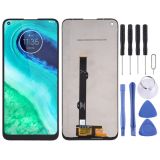 LCD Screen and Digitizer Full Assembly for Motorola Moto G8 (Black)