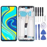 LCD Screen and Digitizer Full Assembly with Frame for Xiaomi Redmi Note 9S(Blue)