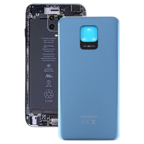 Original Battery Back Cover for Xiaomi Redmi Note 9S / Redmi Note 9 Pro(India) / Redmi Note 9 Pro Max(Black)