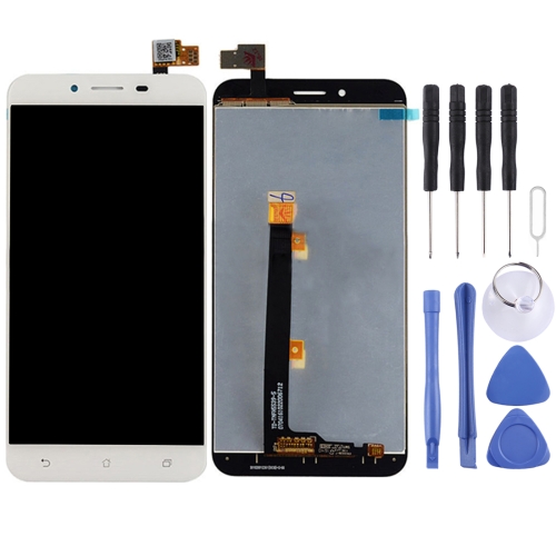 LCD Screen and Digitizer Full Assembly for Asus ZenFone 3 Max / ZC553KL (White)