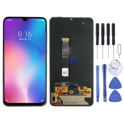 OLED Material LCD Screen and Digitizer Full Assembly for Xiaomi Mi 9(Black)