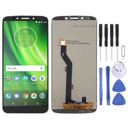LCD Screen and Digitizer Full Assembly for Motorola Moto G6 Play (Black)