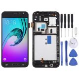 TFT Material LCD Screen and Digitizer Full Assembly with Frame for Galaxy J3 (2016) / J320F(Black)