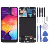 TFT Material LCD Screen and Digitizer Full Assembly With Frame for Samsung Galaxy A50  (Not Supporting Fingerprint Identification)(Black)