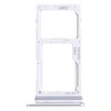 SIM Card Tray + SIM Card Tray / Micro SD Card Tray for Samsung Galaxy S10 Lite SM-G770 (Silver)