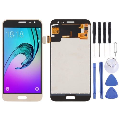 TFT Material LCD Screen and Digitizer Full Assembly for Galaxy J3 (2016) J320FN