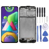 Original LCD Screen and Digitizer Full Assembly With Frame for Samsung Galaxy M21 SM-M215