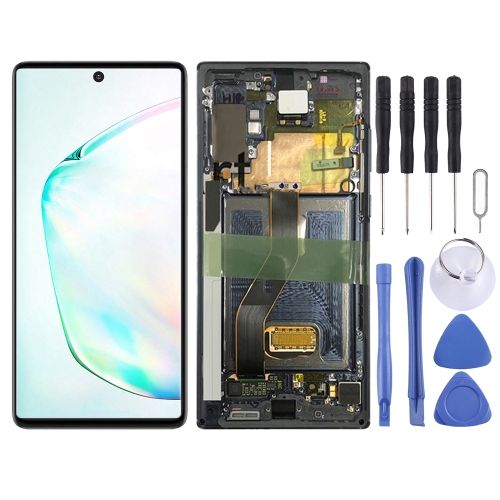 Original LCD Screen and Digitizer Full Assembly With Frame for Samsung Galaxy Note10 SM-N970