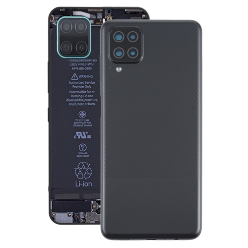 Battery Back Cover for Samsung Galaxy A12(Black)