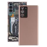 Battery Back Cover with Camera Lens Cover for Samsung Galaxy Note20 Ultra(Rose Gold)