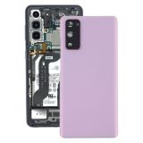 Battery Back Cover with Camera Lens Cover for Samsung Galaxy S20 FE(Purple)