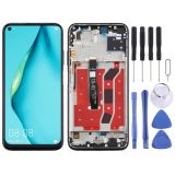 LCD Screen and Digitizer Full Assembly with Frame for Huawei P40 Lite(Black)