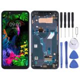 LCD Screen and Digitizer Full Assembly With Frame for LG G8s ThinQ LMG810