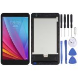 LCD Screen and Digitizer Full Assembly With Frame for Huawei MediaPad T1 7.0 T1-701 (Black)