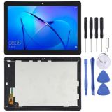 LCD Screen and Digitizer Full Assembly with Frame for Huawei MediaPad T3 10 AGS-L09/AGS-L03/AGS-W09(Black)