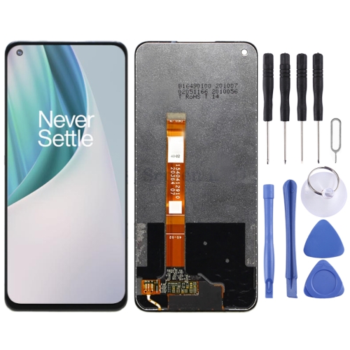 LCD Screen and Digitizer Full Assembly for OnePlus Nord N10 5G BE20299(Black)