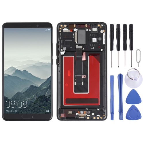 LCD Screen and Digitizer Full Assembly with Frame for Huawei Mate 10 (Black)