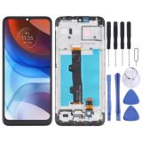 LCD Screen and Digitizer Full Assembly with Frame for Motorola Moto E7 Power PAMH0001IN PAMH0010IN PAMH0019IN(Black)