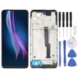 LCD Screen and Digitizer Full Assembly with Frame for Motorola One Fusion+ PAKF0002IN (Black)