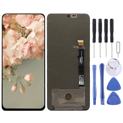 LCD Screen and Digitizer Full Assembly  for ZTE Axon 20 4G / 20 5G A2121(Black)