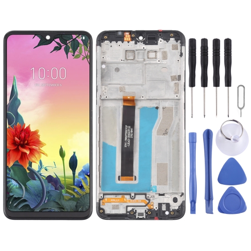 LCD Screen and Digitizer Full Assembly with Frame for LG K50S LMX450HM LM-X540 LM-X540BMW LMX540BMW