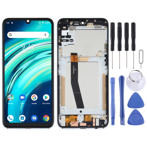 LCD Screen and Digitizer Full Assembly With Frame for UMIDIGI A9 Pro