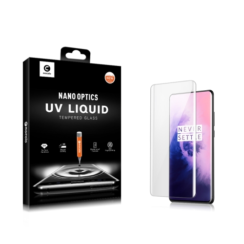 mocolo 9H 3D Full Screen UV Screen Film for Oneplus 7 Pro / Oneplus 7T Pro (Transparent)