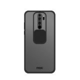 For Xiaomi Redmi Note8 Pro MOFI Xing Dun Series Translucent Frosted PC + TPU Privacy Anti-glare Shockproof All-inclusive Protective Case(Black)