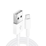 XJ-014 3A USB Male to USB-C / Type-C Male Fast Charging Data Cable