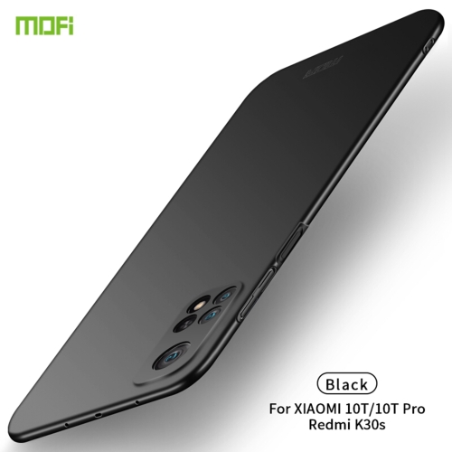 For Xiaomi Mi 10T / 10T Pro / K30S MOFI Frosted PC Ultra-thin Hard C(Black)
