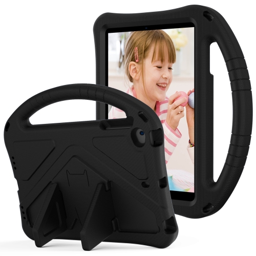 For iPad Mini5/4/3/2/1 EVA Flat Anti Falling Protective Case Shell with Holder(Black)