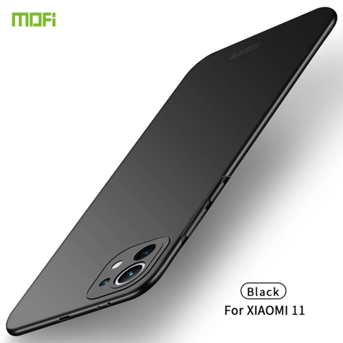 For Xiaomi Mi 11 MOFI Frosted PC Ultra-thin Hard Case(Black)