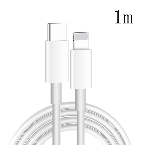 XJ-61 12W USB-C / Type-C to 8 Pin PD Fast Charging Cable
