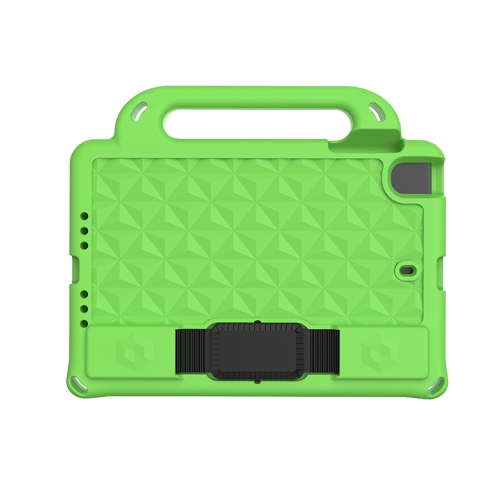 For iPad mini 6 Diamond Series EVA Anti-Fall Shockproof Sleeve Protective Shell Case with Holder & Strap(Green)