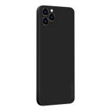 PINWUYO Sense Series Liquid Silicone TPU Mobile Phone Case For iPhone 11 Pro Max(Black)