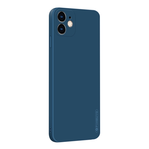 PINWUYO Sense Series Liquid Silicone TPU Mobile Phone Case For iPhone 11(Blue)