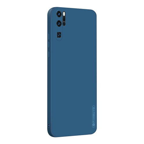 For Huawei P30 Pro PINWUYO Sense Series Liquid Silicone TPU Mobile Phone Case(Blue)