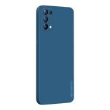 For OPPO Reno5 / Reno5 K / Find X3 Lite PINWUYO Touching Series Liquid Silicone TPU Shockproof Case(Blue)