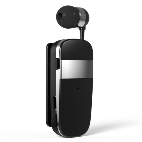 K53 Stereo Wireless Bluetooth Headset Calls Remind Vibration Wear-Clip Driver Auriculares Earphone For Phone(Black)