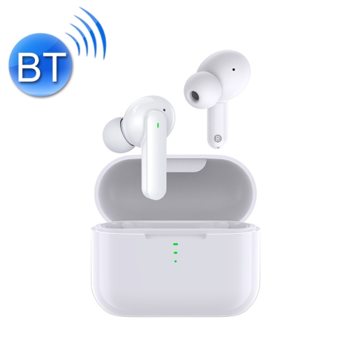 QCY T11 TWS HiFi Binaural Bluetooth 5.0 Wireless Headphones with 4 Mics(White)