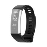 For Huawei Band 2 Pro / Band 2 / ERS-B19 / ERS-B29 Sports Bracelet Silicone Strap(Black)