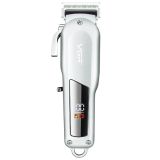 VGR V-278 10W USB Metal Electric Hair Clipper with LED Digital Display(Silver)
